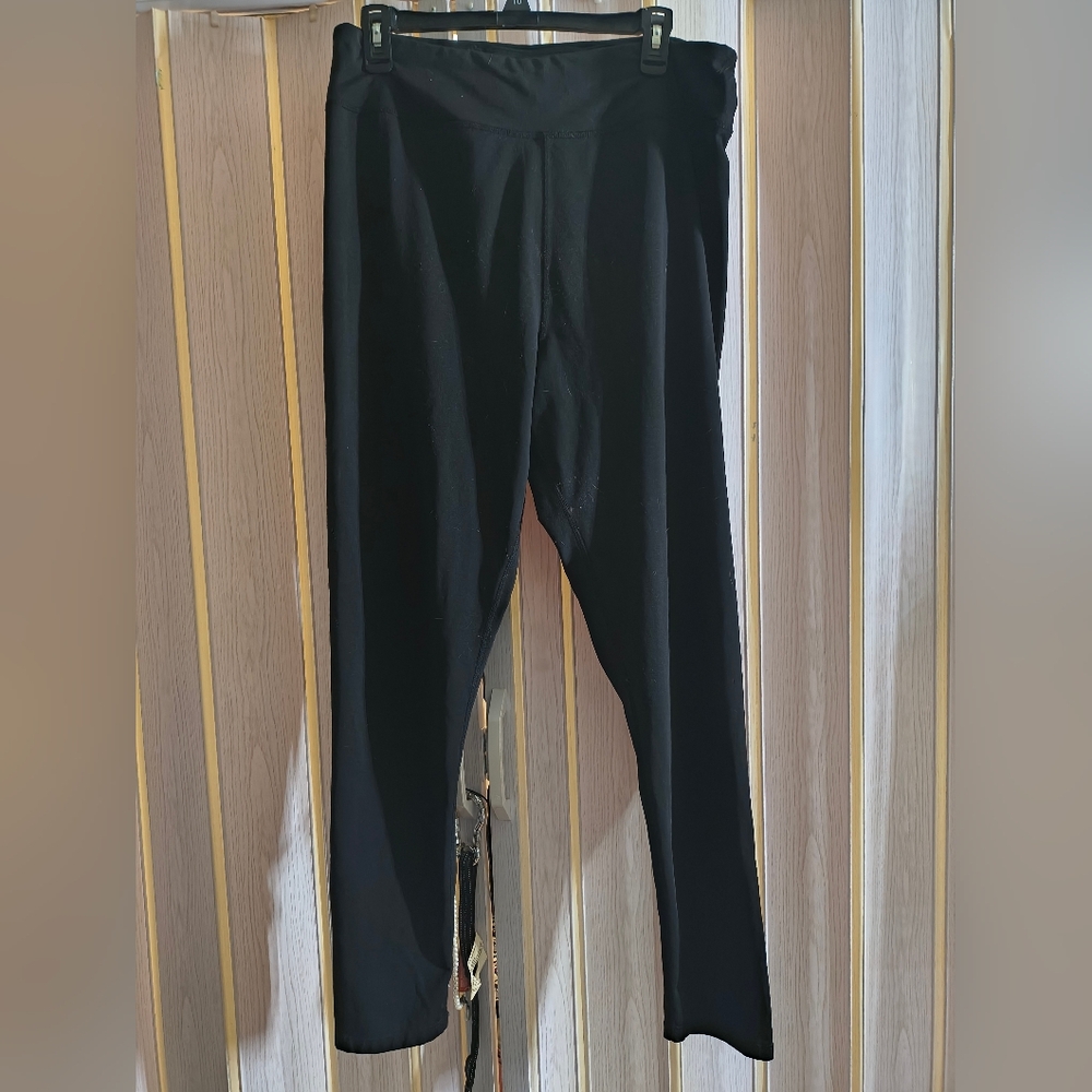 3/20$*Climate Right Fleece Lined Leggings Size Large